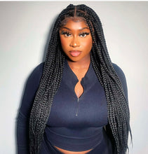 Load image into Gallery viewer, Large knotless lace front wig 13x6
