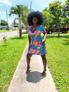 Backless Flower dress