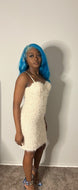 Women Shaggy bodycon dress